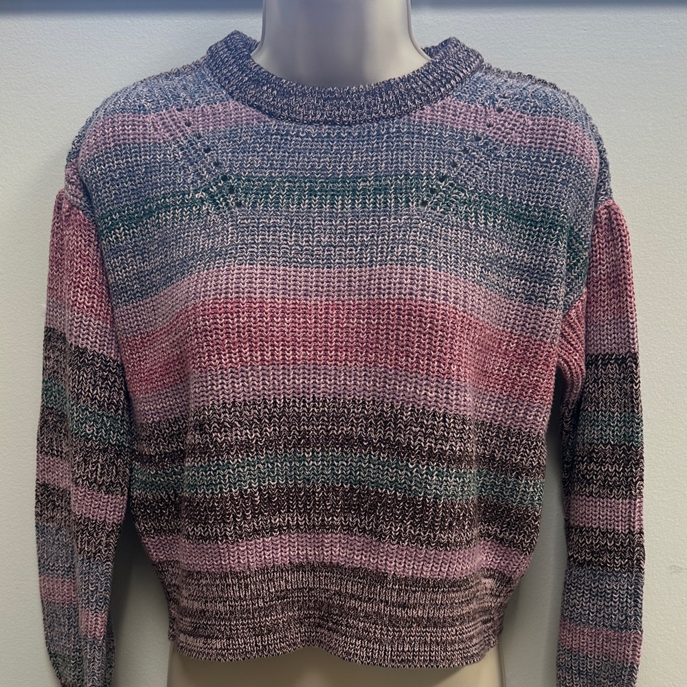 Multicolor Striped Girl’s Sweater